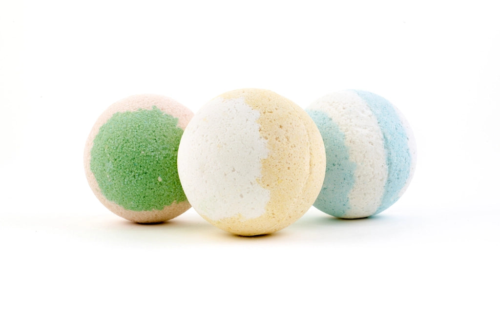 Bombas de baño efervescentes de colores - Kit I AM